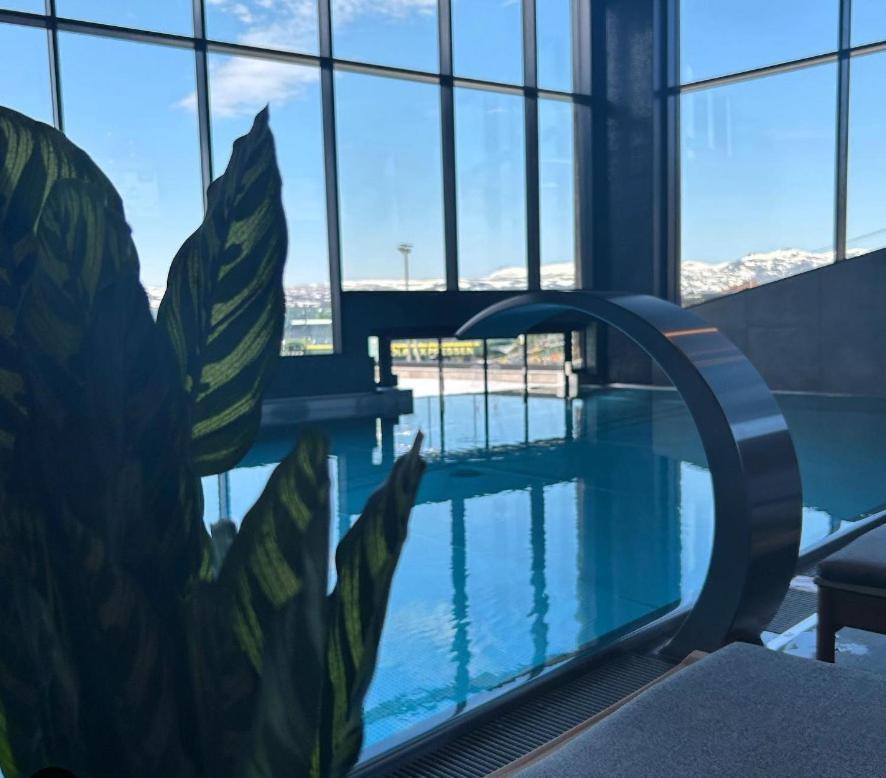 Leilighet Beitostolen Sentrum, Terrasse Og Innendors Parkering Exterior foto